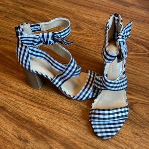 Lauren Conrad gingham heel girlfriend gingham